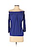 The Limited Purple 3/4 Sleeve Top Size S - photo 1