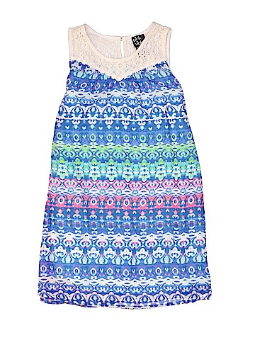 Pink & Violet Dress (view 1)