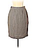 Proenza Schouler 100% Linen Gray Casual Skirt Size 8 - photo 2