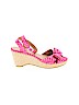 Piper & Blue Pink Wedges Size 7 - photo 1