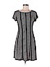 Connected Apparel Black Casual Dress Size 6 (petite) - photo 1