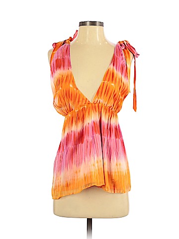 Alice + Olivia Sleeveless Silk Top (view 1)