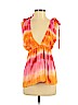 Alice + Olivia 100% Silk Orange Sleeveless Silk Top Size XS - photo 1