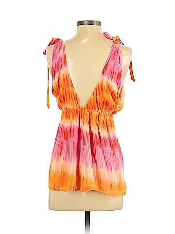 Alice + Olivia Sleeveless Silk Top (view 2)