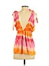 Alice + Olivia 100% Silk Orange Sleeveless Silk Top Size XS - photo 2