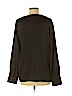 Banana Republic 100% Polyester Black Long Sleeve Blouse Size M - photo 2