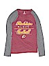 NFL Burgundy Long Sleeve T-Shirt Size 10 - 12 - photo 1