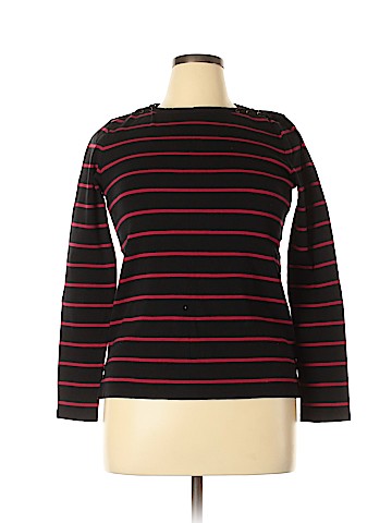 Jones New York Signature Long Sleeve T-Shirt (view 1)