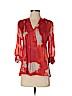 Scoop NYC 100% Polyester Orange 3/4 Sleeve Blouse Size P (petite) - photo 1