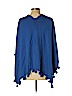 Hannah Rose Blue Poncho One size - photo 2
