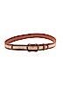 Chico's 100% Leather Metallic Brown Leather Belt Size L - photo 1