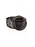 Eileen Fisher Solid Gray Leather Belt Size M - photo 1