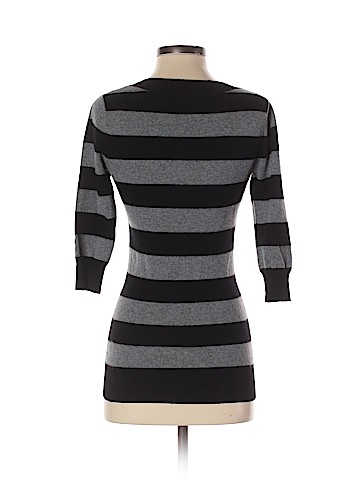 Aqua Cashmere Pullover Sweater (view 2)