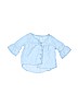 Crazy 8 100% Cotton Blue Long Sleeve Button-Down Shirt Size 12-18 mo - photo 1