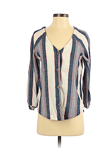 Cloth & Stone 3/4 Sleeve Button-Down Shirt (view 1)