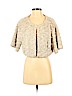 RACHEL Rachel Roy 100% Polyester Ivory Cardigan Size M - photo 1