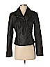 Ann Taylor LOFT Black Faux Leather Jacket Size S - photo 1