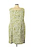 Perceptions Green Casual Dress Size 24W - photo 1