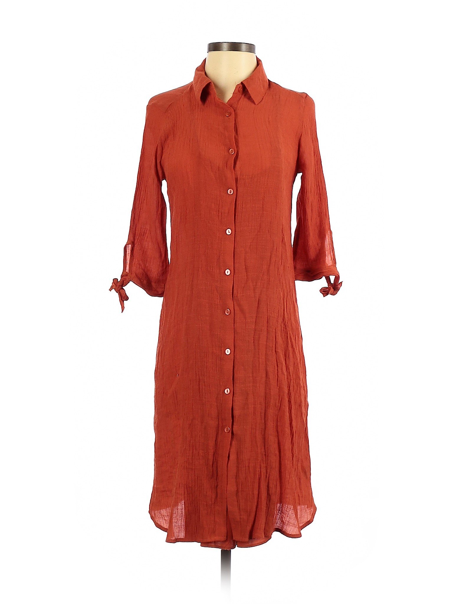 mlle gabrielle button up dress