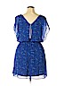 Candie's 100% Polyester Blue Casual Dress Size XL - photo 2