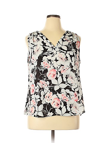 White House Black Market Sleeveless Blouse (view 1)