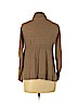 Banana Republic 100% Cotton Brown Cardigan Size L (petite) - photo 2