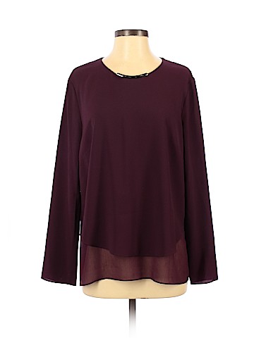 DKNY Long Sleeve Blouse (view 1)