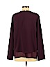 DKNY 100% Polyester Purple Long Sleeve Blouse Size M - photo 2