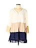 Cal Style Ivory 3/4 Sleeve Blouse Size M - photo 1