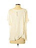 Eri + Ali 100% Linen Ivory Short Sleeve Top Size M - photo 2
