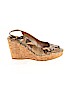 Stuart Weitzman Tan Wedges Size 7 - photo 1