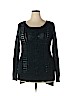 Torrid Teal Pullover Sweater Size Lg Plus (0) - photo 1