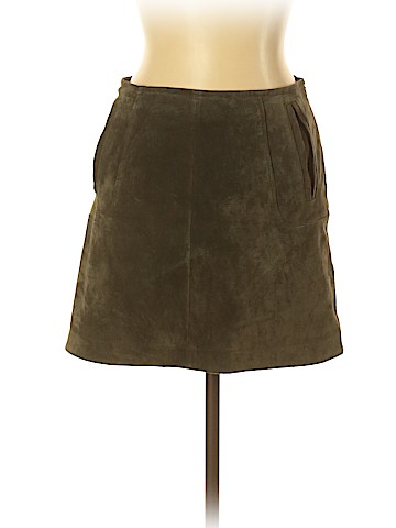 H&M Leather Skirt (view 1)