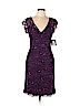 Marina Purple Cocktail Dress Size 10 (petite) - photo 1