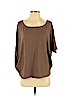 Vince. 100% Cotton Tan 3/4 Sleeve Top Size S - photo 1