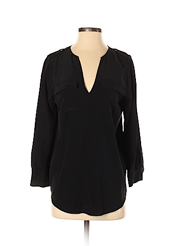 Joie 3/4 Sleeve Silk Top (view 1)