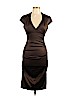 Cache Brown Cocktail Dress Size 10 - photo 1