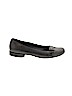 Croft & Barrow 100% Leather Black Flats Size 8 - photo 1