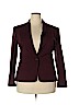 Express Burgundy Blazer Size 18 - photo 1