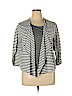 Alfred Dunner Gray 3/4 Sleeve Top Size XL (petite) - photo 1