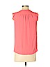 Ann Taylor LOFT 100% Polyester Pink Short Sleeve Blouse Size XS - photo 2