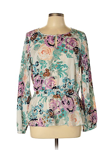 Black Rainn Long Sleeve Blouse (view 1)