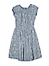 Lands' End 100% Cotton Blue Dress Size 8 - photo 1