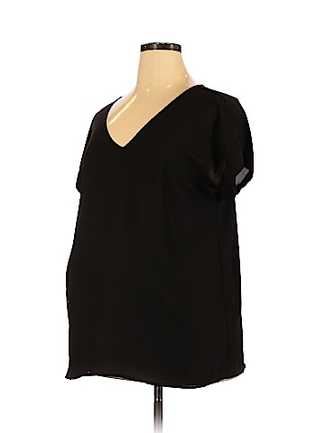 Motherhood Short Sleeve Blouse (view 1)