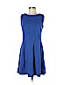 Apt. 9 Blue Casual Dress Size M (petite) - photo 1