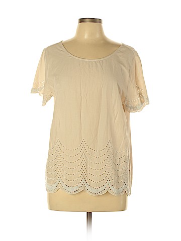 Ann Taylor LOFT Short Sleeve Blouse (view 1)