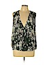 Banana Republic Factory Store 100% Polyester Green Sleeveless Blouse Size L (petite) - photo 1