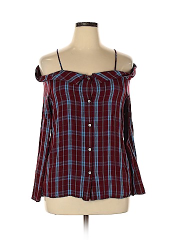 Ann Taylor LOFT Short Sleeve Button-Down Shirt (view 1)