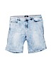 NANETTE Nanette Lepore Blue Denim Shorts Size 16 - photo 1