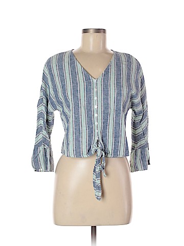 For Cynthia 3/4 Sleeve Button-Down Shirt (view 1)